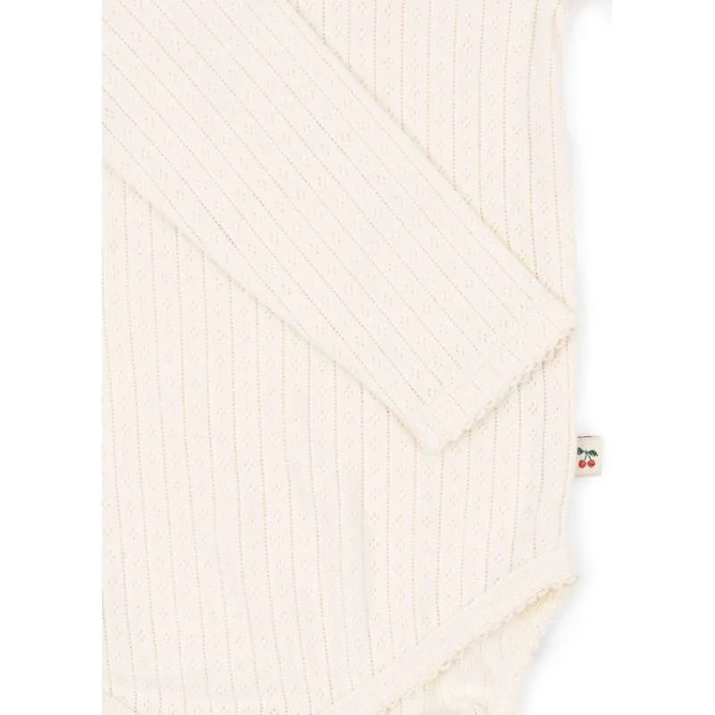 Haute Protection Konges Sløjd Body Minnie - GOTS - Blanc Antique