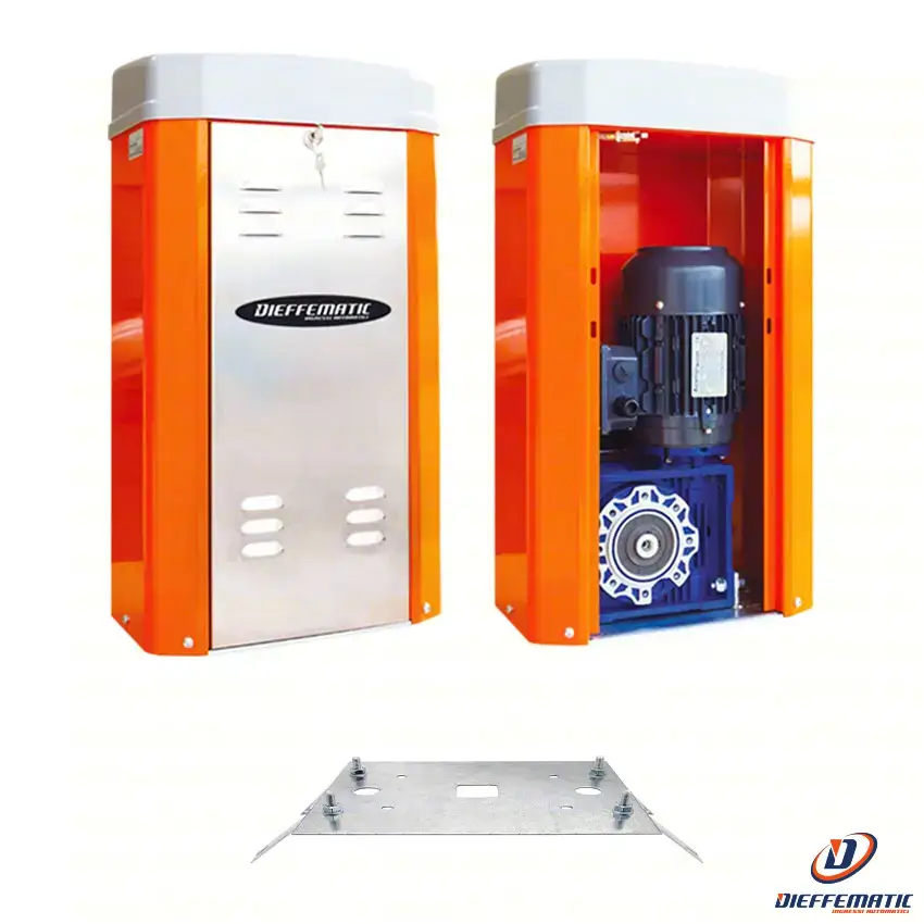 Motoriduttore Cancello Scorrevole Giga 230v-380v 5000 Kg Con Contropiastra Dfm Taille Universelle