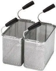 Professionnel Tecnoinox - Kit 2 paniers de cuiseur à pâtes GN1/3 - 290 x 145 x 200 mm - 120620