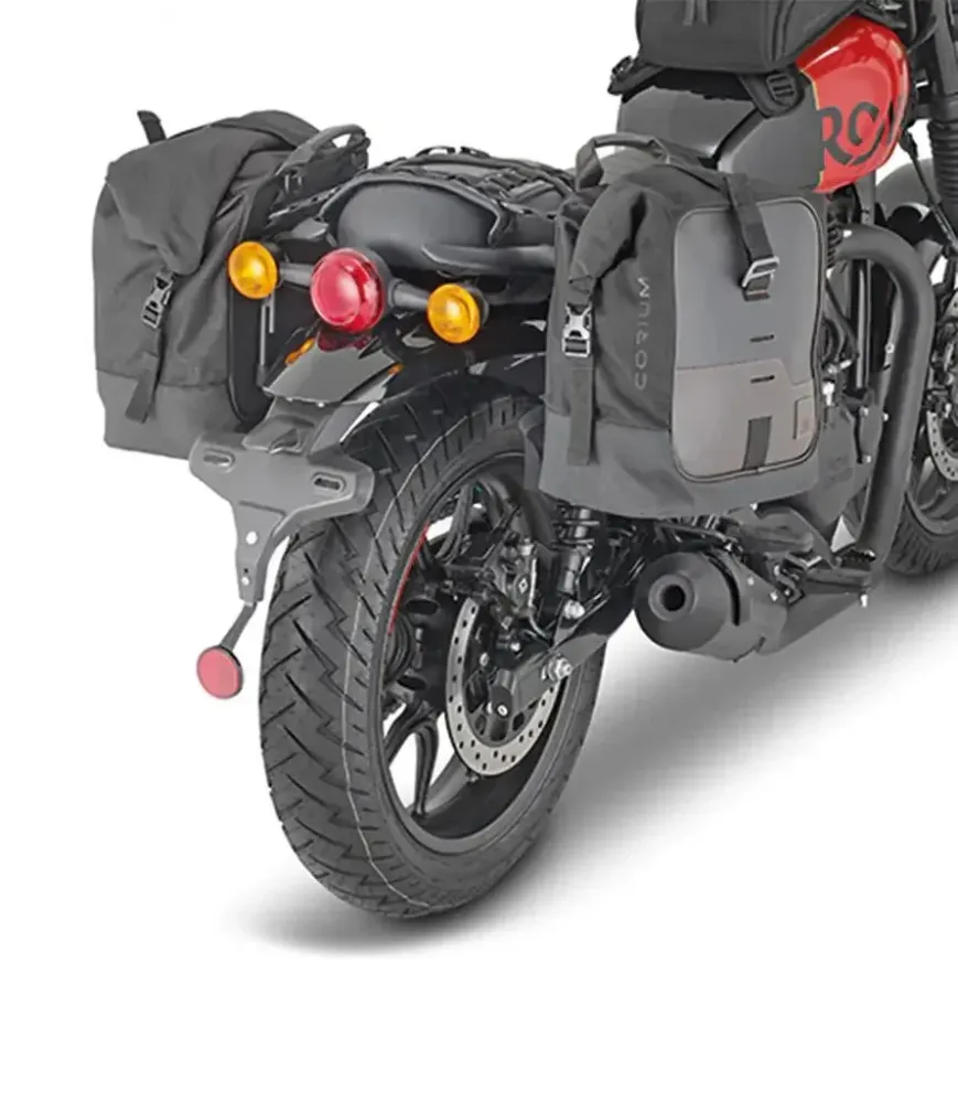 Protection pare-brise Motorradtaschen Laterale + Unterstützung Corium - GIVI