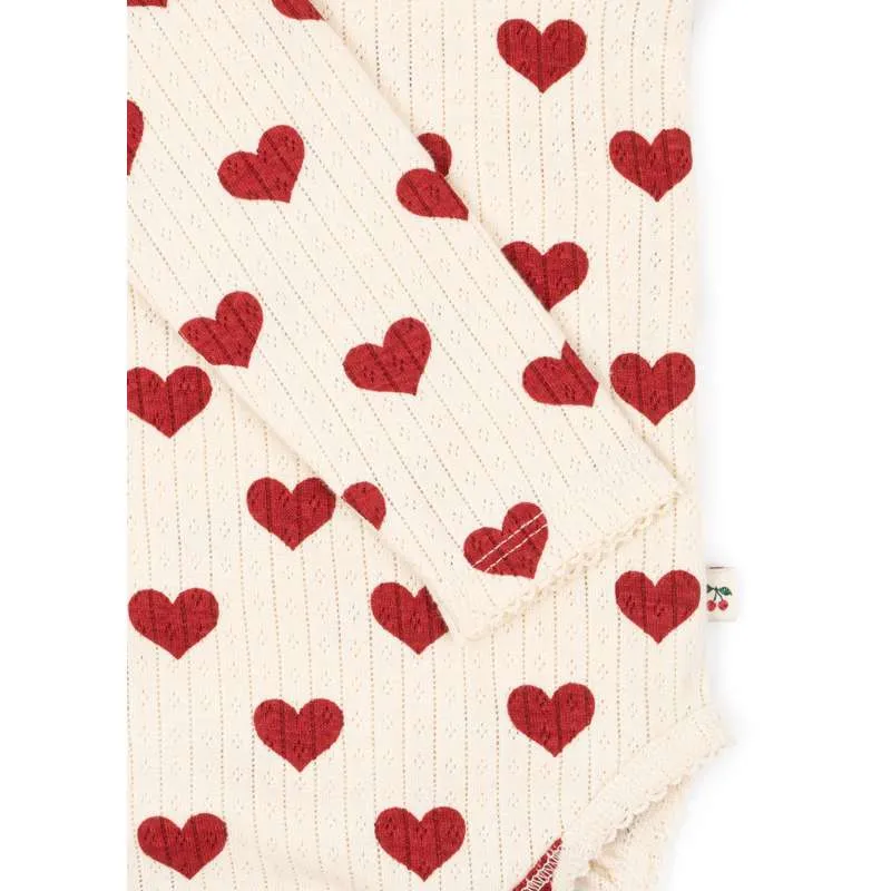 Protection Quad Konges Sløjd Body Minnie - GOTS - Amour Rouge