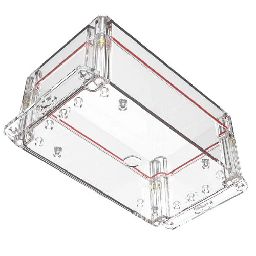 Protection thermique Electronic Racks And Boxes Enclosure Top Diaphane Bottom Clear RBF85P12C10C