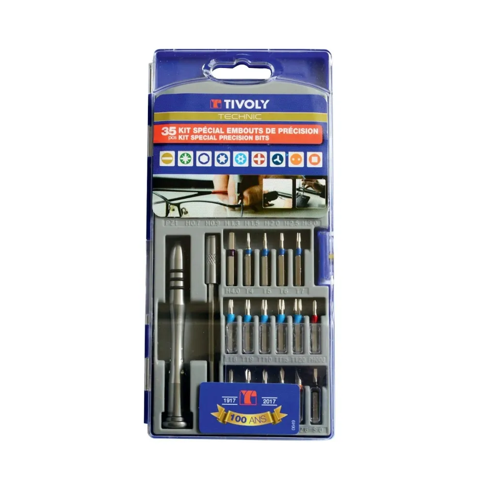 Étui de selle TIVOLY COFFRET 35 EMBOUTS DE PRÉCISION