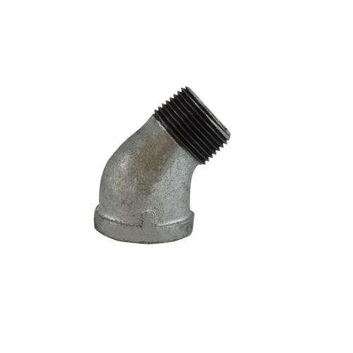 1-1/2” Galvanized 45 Street Elbow Nipples And Fittings 64207 Certifié CE