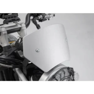 Windschutzscheibe Silber für Triumph Scrambler 1200 XC/XE ab 18 - Sw-Motech