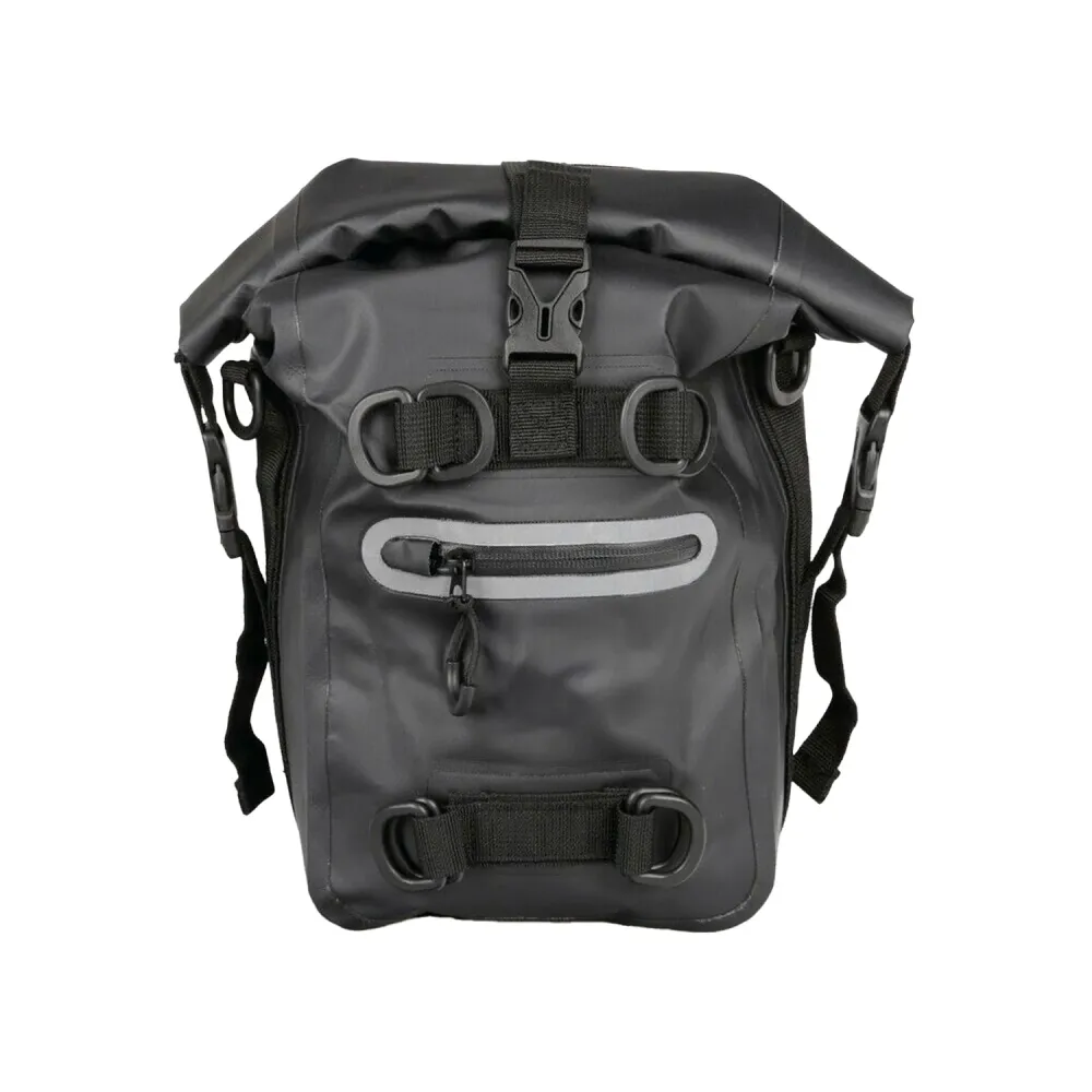 Borsa Impermeabile Per Moto Con Cinghie Di Fissaggio 5l