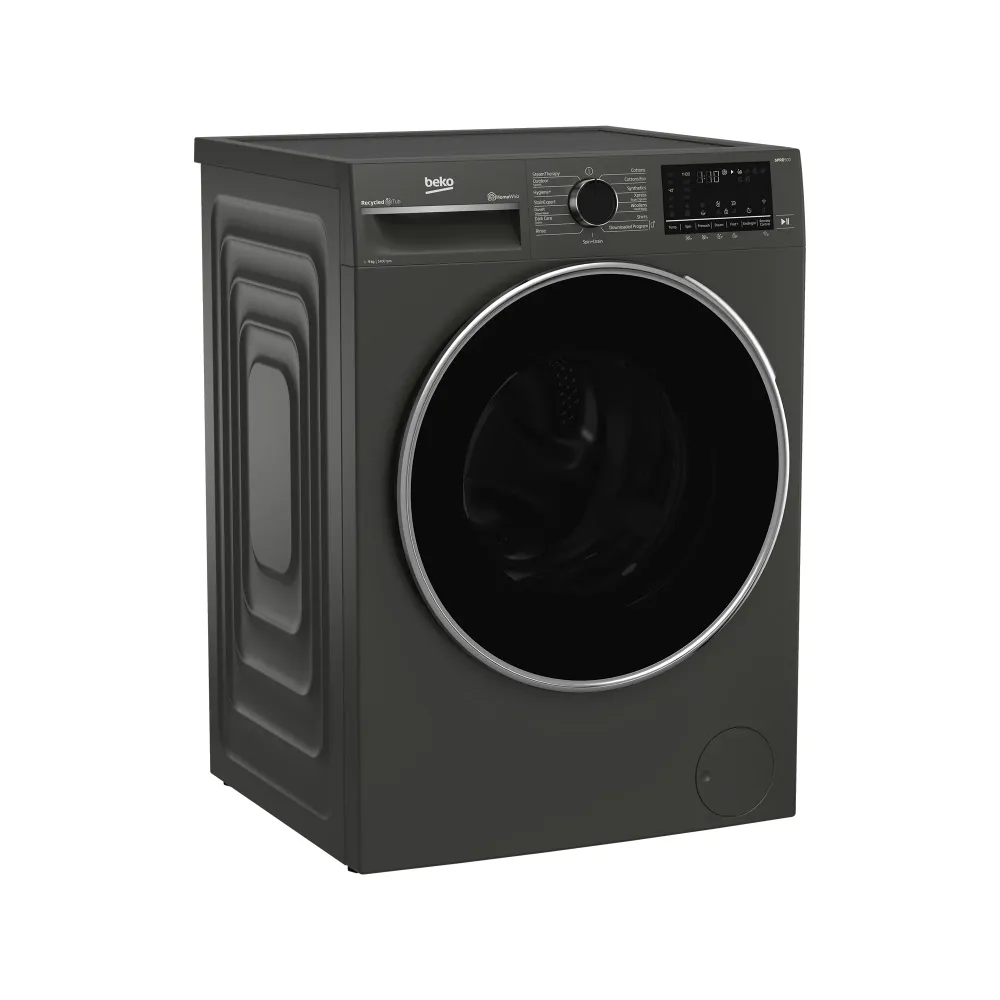 Beko 9kg Front Loader Washing Machine Manhattan Grey