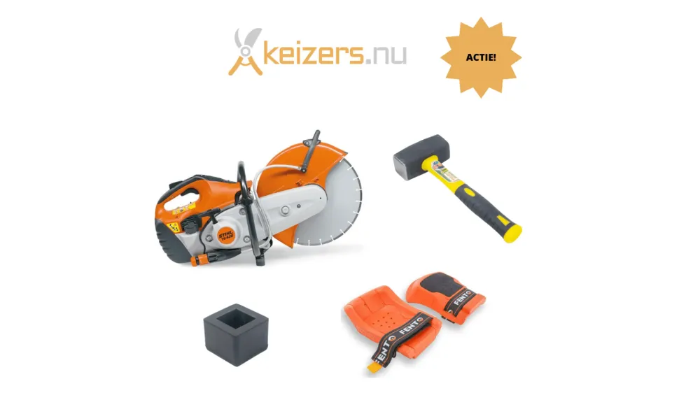 Stihl TS 420 - Pack Paveur pour Motoneige