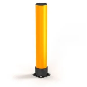 Borne de protection contre les chocs Ampere en plastique hauteur 900 mm jaune 304902 obtenir à bas prix