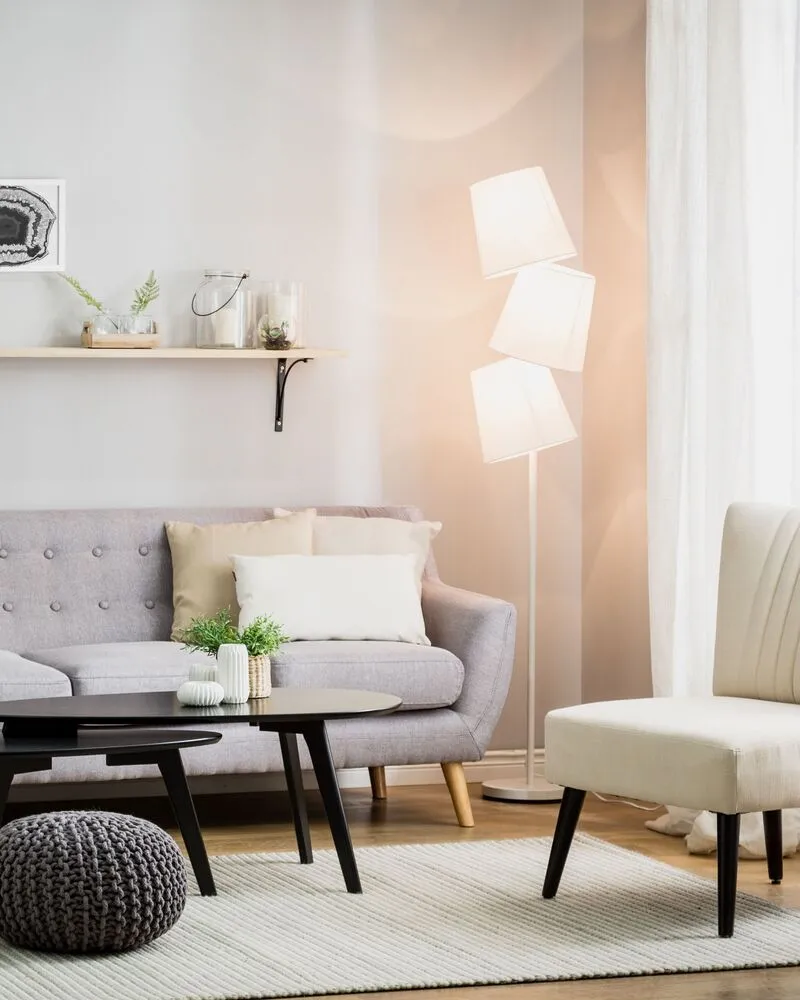 Pare-chocs renforcé Staande lamp wit RIO GRANDE
