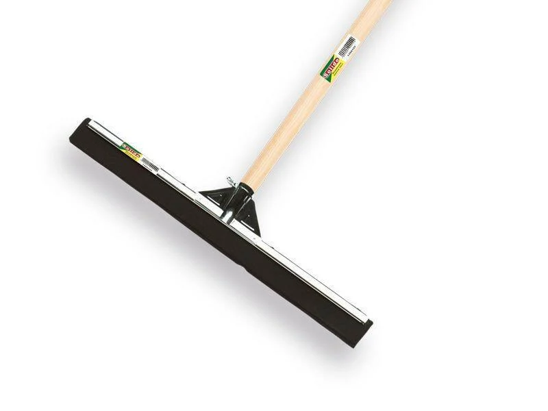 Durable Raclette de sol - 55 cm renforcée avec manche IKAPE