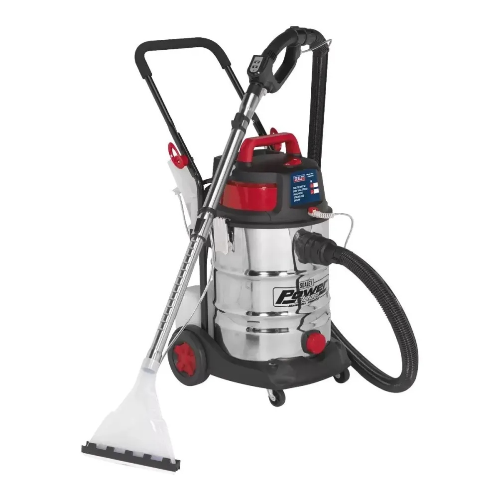 Sealey VMA915 Valet Machine Wet and Dry 30ltr Inoxydable Drum
