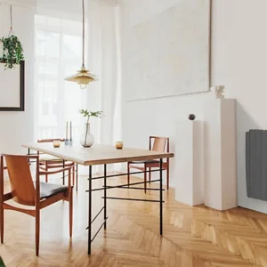 Condenseur climatisation Radiateur électrique à inertie fluide De'Longhi Dolce Plus 1800W noir