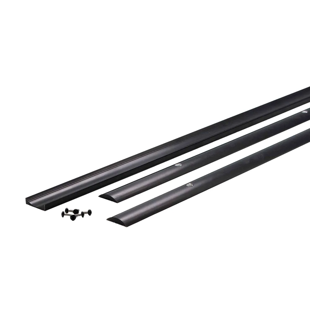 Adaptateur angulaire pour rampe, 48'' (noir) avec Garantie