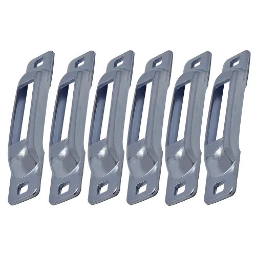 E-Track Single Zinc Strap Anchor SLSZ6 (Pack 6)
