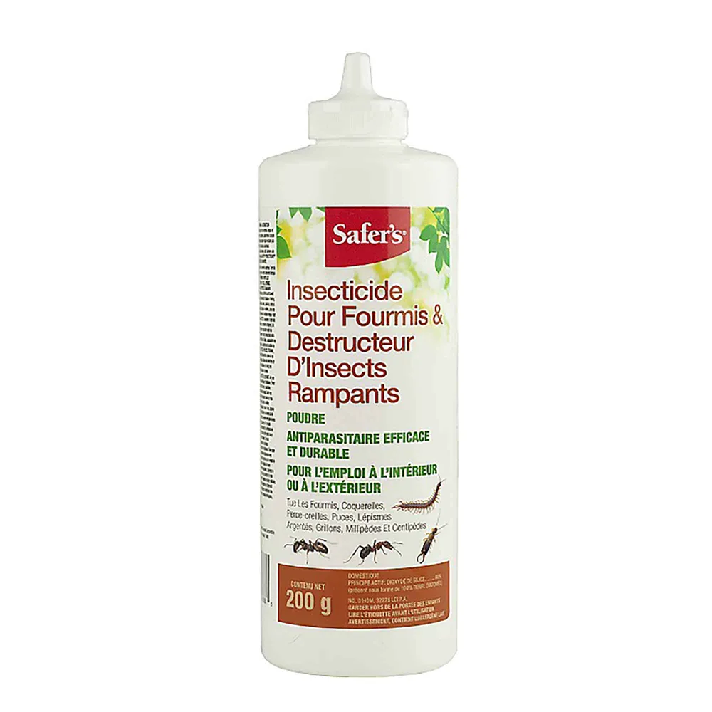 Insecticide pour fourmis et destructeurs d'insectes rampants, 200 g - Compatible Universelle