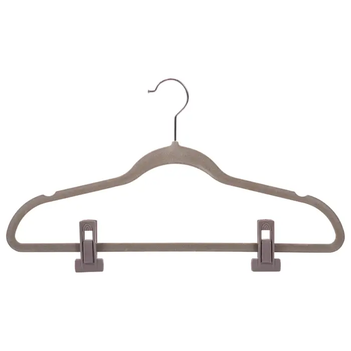 Pant Clips Tissu doux Slim-Line Suit Hanger Econoco HSLCLIPG (Pack 100)
