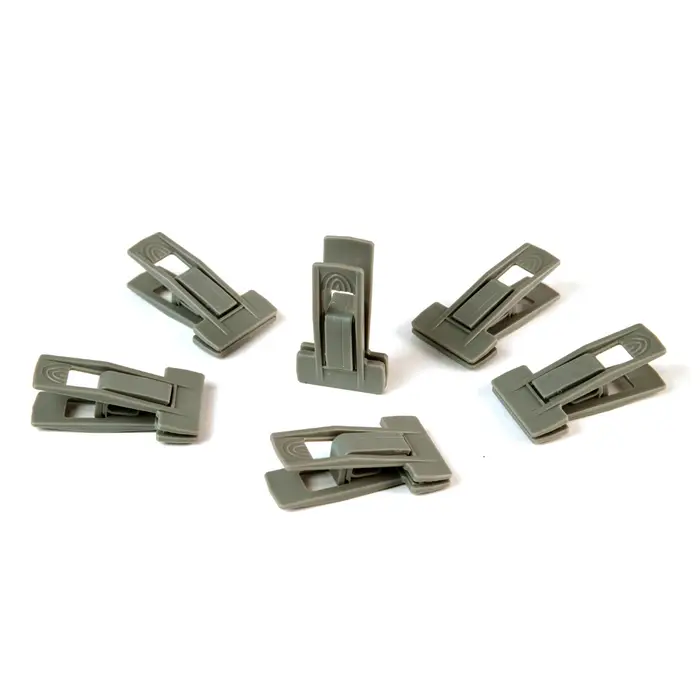 Pant Clips Tissu doux Slim-Line Suit Hanger Econoco HSLCLIPG (Pack 100)