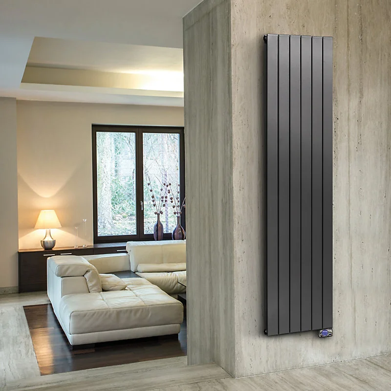 Rétroviseur sport Radiateur électrique à inertie fluide Delatacalor Ramada 1500W anthracite vertical