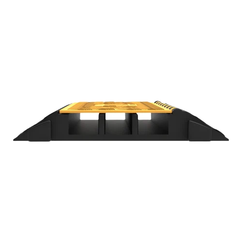 Sangle de fixation 3 Channel Cable Protector Ramp 44000lbs Load Cable Wire Cord Ramp