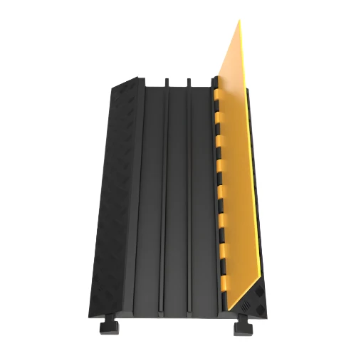 Sangle de fixation 3 Channel Cable Protector Ramp 44000lbs Load Cable Wire Cord Ramp