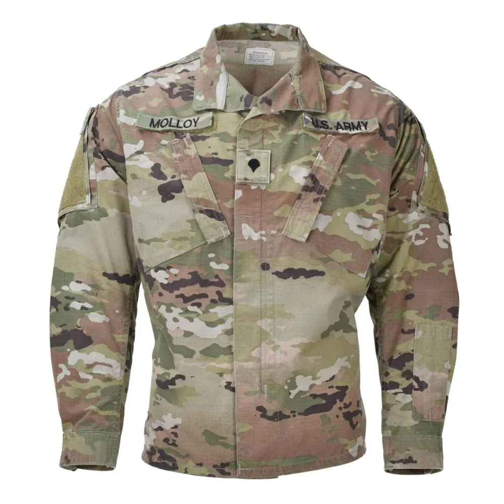 Veste tactique originale de combat actif de l'armée américaine Rip Stop Multicam - 22mm/25mm/28mm