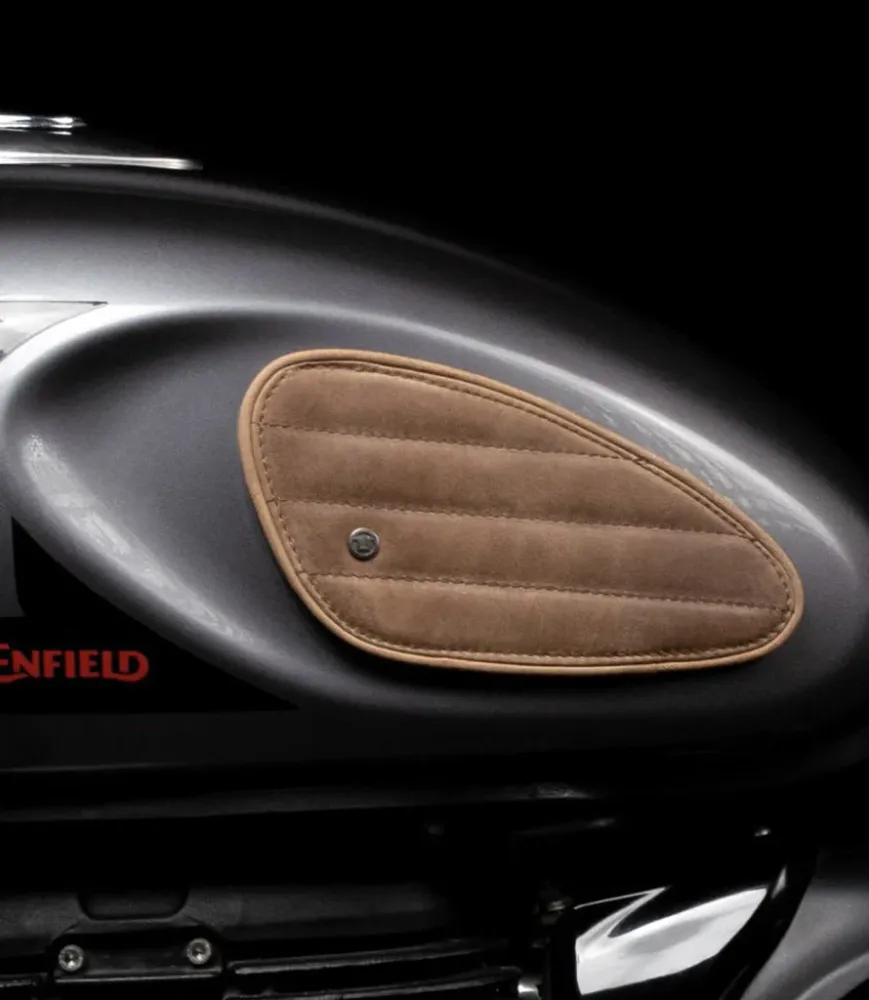 Seitenschutz für Tank für HNTR 350 - Ramble Stripes - Braun