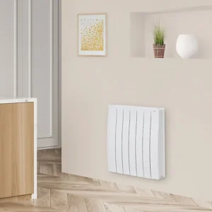 Radiateur connecté électrique à inertie fluide Le Radiateur Français Ambitieux 1500W