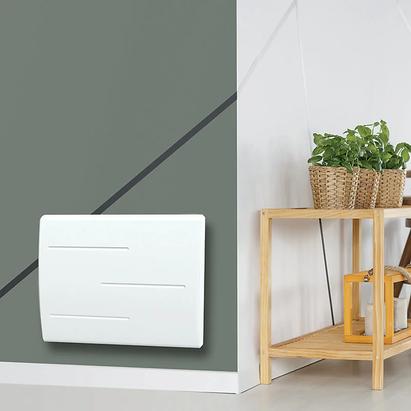 Radiateur électrique à duo cœur de chauffe Marek blanc 1000W