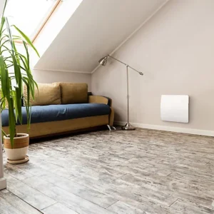 Radiateur électrique inertie sèche Carrera Sixty blanc 1500W