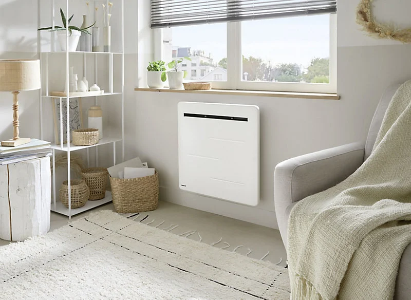 Radiateur électrique à inertie sèche Noirot Amaroc Blanc 1500 W