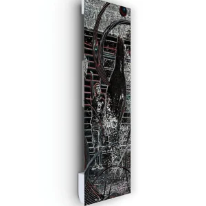 Radiateur électrique à rayonnement avec soufflerie Ilo Fanmix en verre design Zoo 1250W