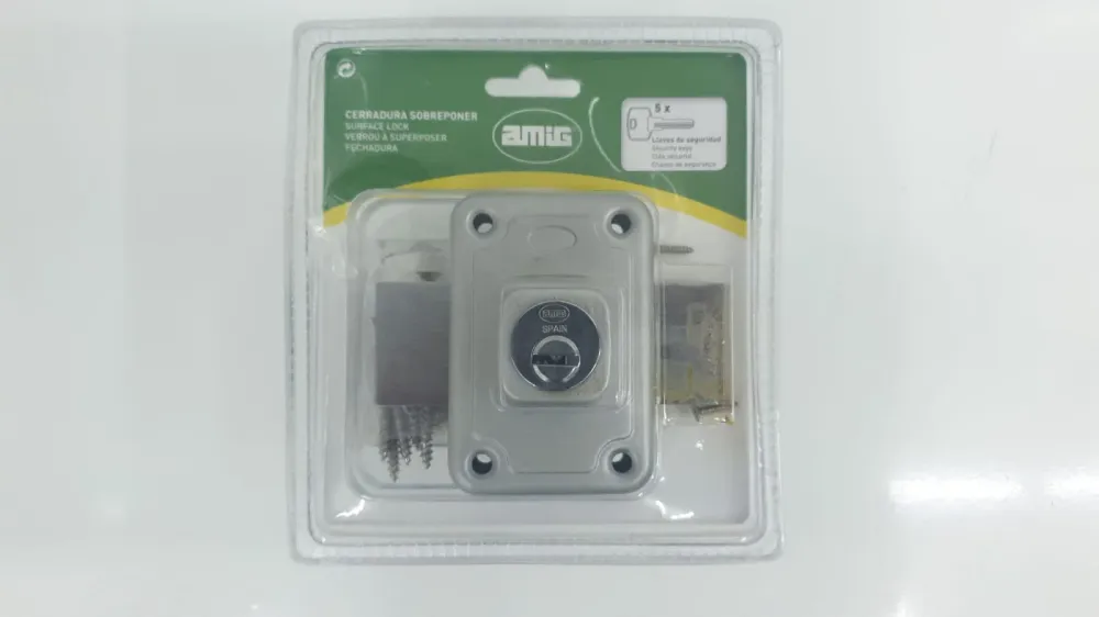 AMIG CERRADURA 81 PLATA an-repuestos