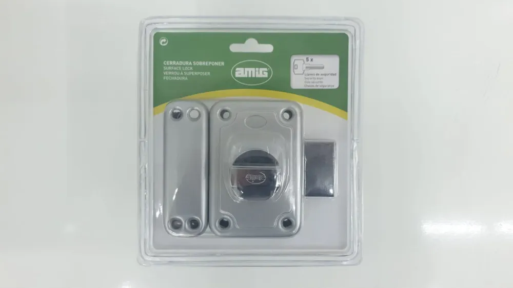 AMIG CERRADURA 80 PLATA an-repuestos