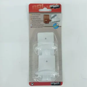 BRINOX PERCHA BLANCO 2UD 7241 an-repuestos