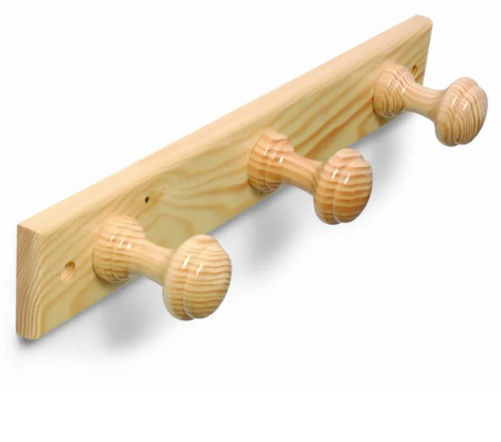 BRINOX PERCHA PINO 3 POMOS an-repuestos