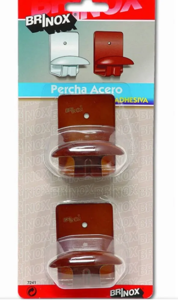 BRINOX PERCHA PORCELA 2UD 7241 an-repuestos