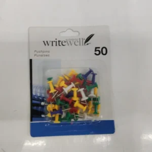 CHINCHETAS COLORES 50 UNIDAD an-repuestos