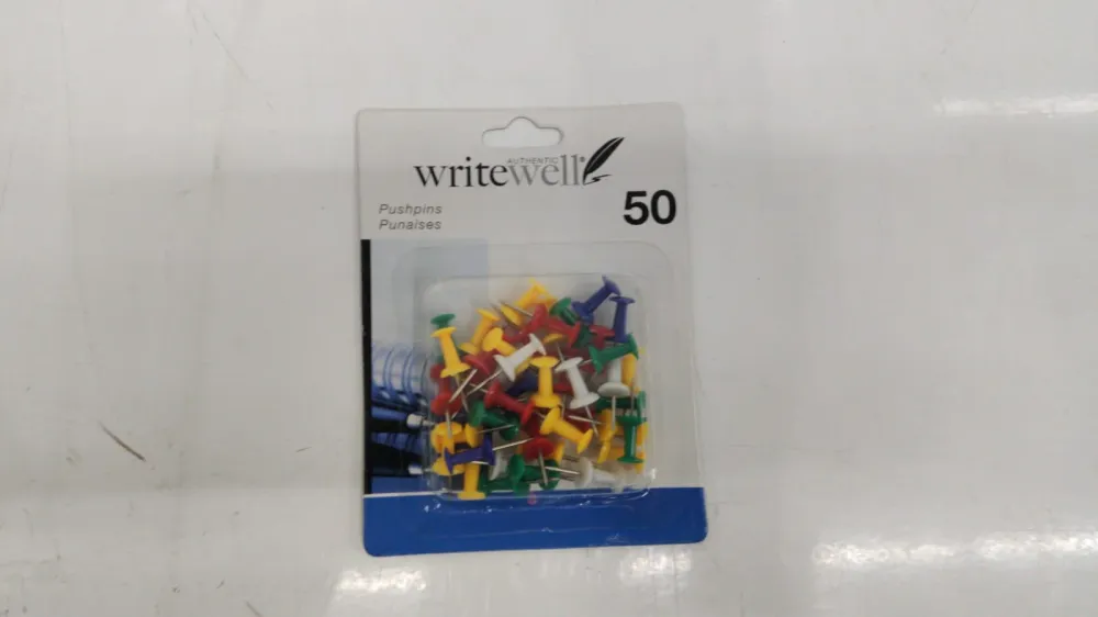 CHINCHETAS COLORES 50 UNIDAD an-repuestos