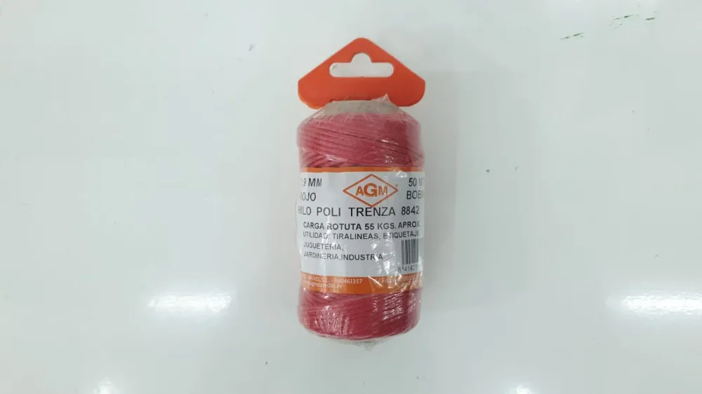 CUERDA 005088 50MTS ROJO an-repuestos