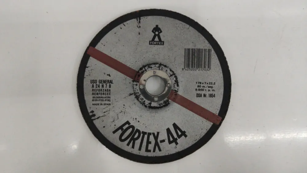 DISCO DESBASTE FORTEX 178X7 an-repuestos