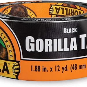 GORILA TAPE 11X48 NEGRO an-repuestos
