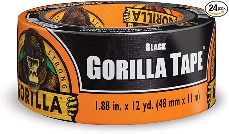 GORILA TAPE 11X48 NEGRO an-repuestos