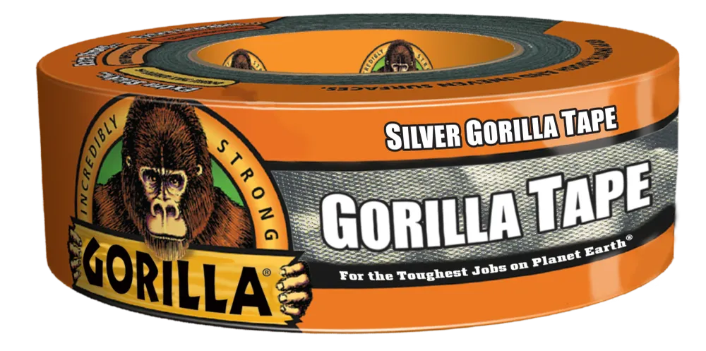 GORILA TAPE GRIS 11MX48MM an-repuestos