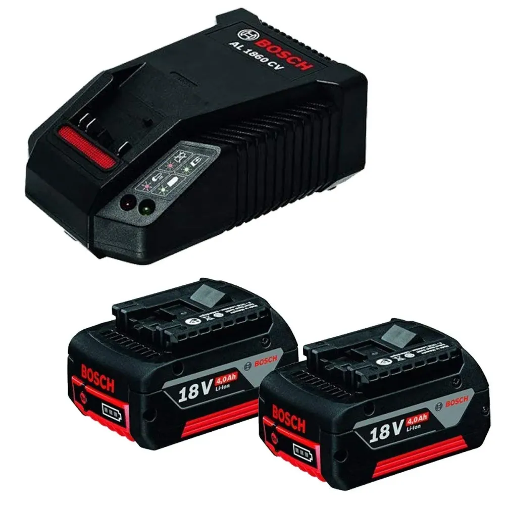 KIT CARGADOR 2 BAT 18V BOSCH an-repuestos
