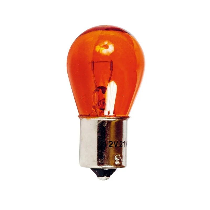 LAMPARA 1 POLO AMBAR 12V 21W an-repuestos