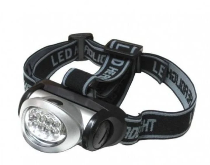 LINTERNA FRONTAL 10 LEDS HEPO an-repuestos