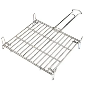 PARRILLA DOBLE CROMADA 25X25 an-repuestos