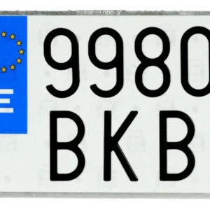 PLACA MOTOCICLETA EUROPEA an-repuestos