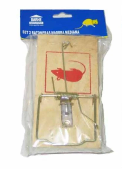 RATONERA MADERA 2 UD MEDIANA an-repuestos